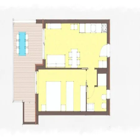 Sleek Modern With A Rooftop Pool Appartement